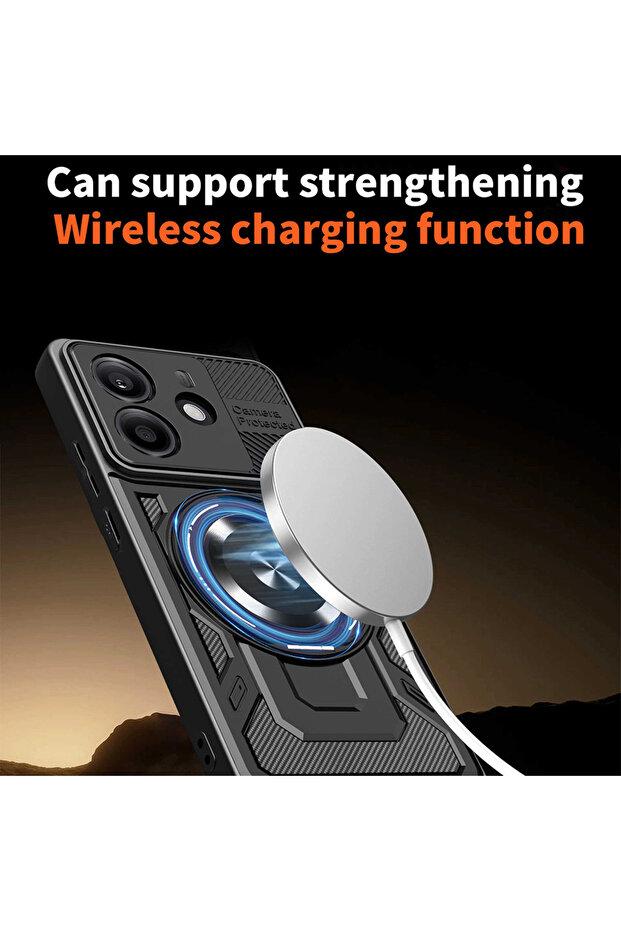 Case for Honor 400, Techsuit, TPU, Black - 5