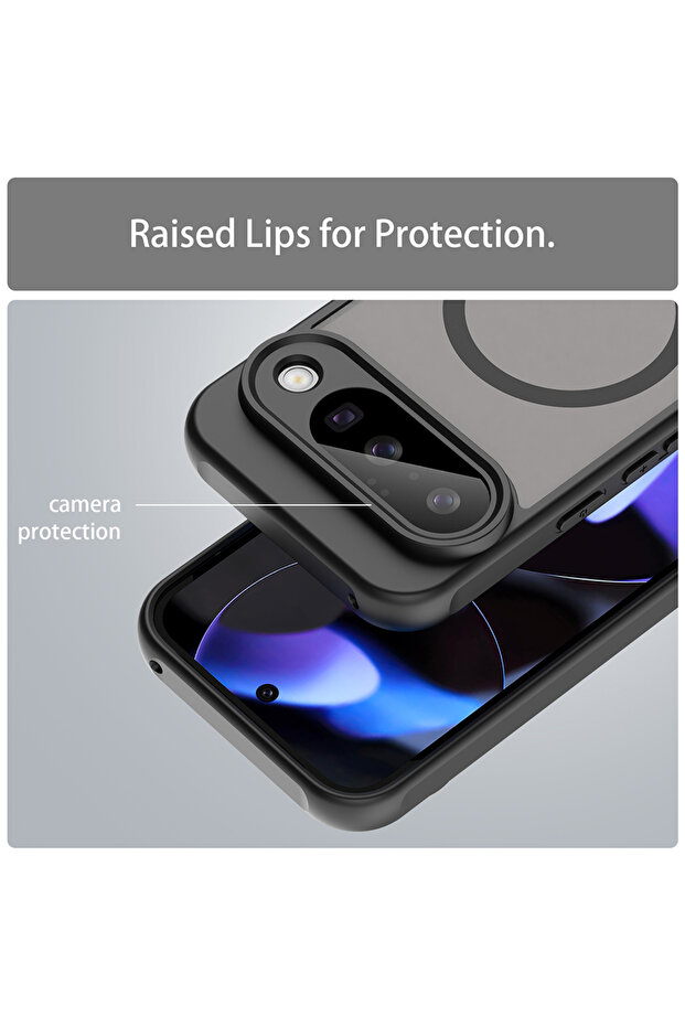 Case for Google Pixel 10, Techsuit, TPU, Black - 5