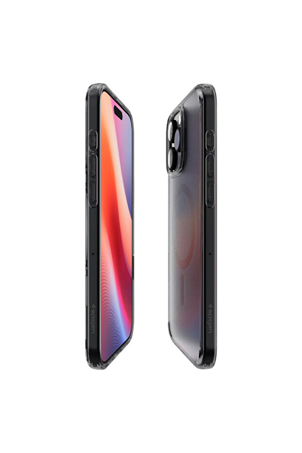 Case for iPhone 16 Pro Max, Spigen, Silicone, Gray - 5