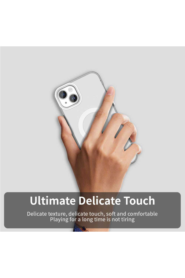 iPhone 15 Case, Techsuit, TPU, White - 5