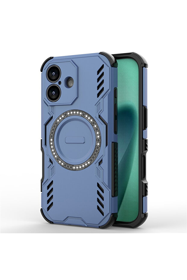 Θήκη iPhone 17, Techsuit, TPU, Μπλε