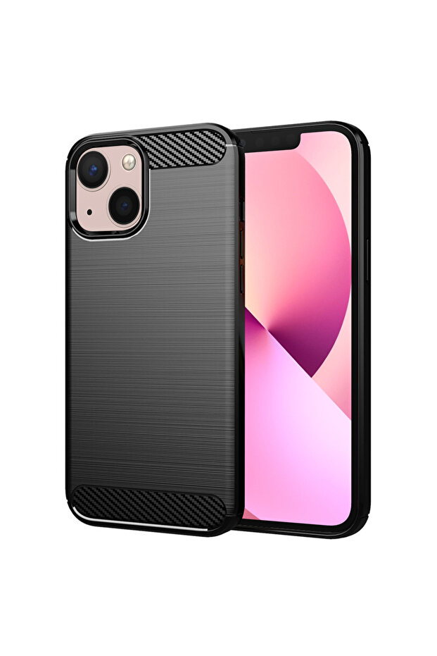 iPhone 13 Case, Techsuit, TPU, Black - 1