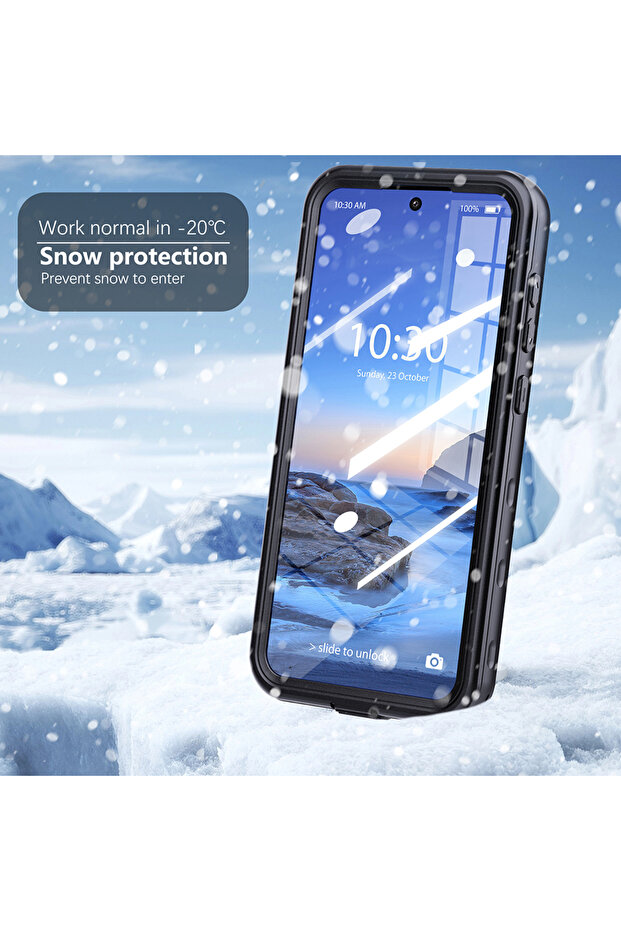 Case for Samsung Galaxy A36 5G, Shellbox, TPU, Black - 6