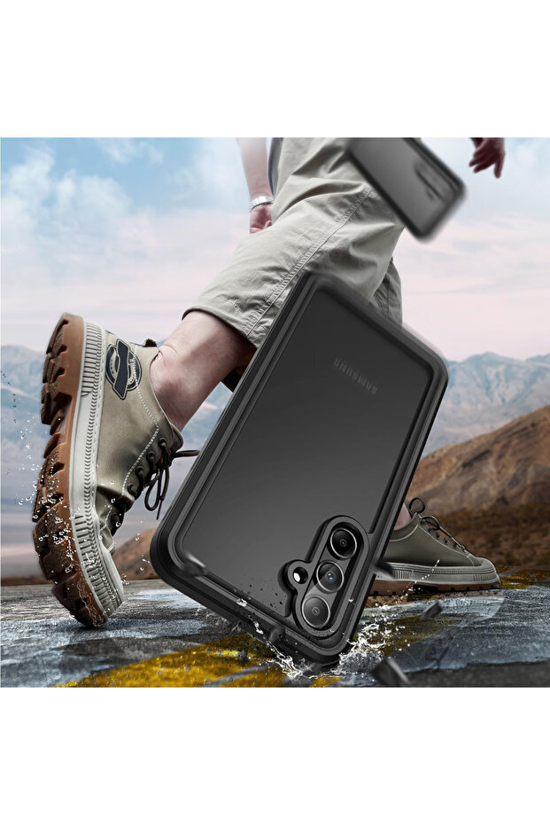 Case for Samsung Galaxy A35 5G, Shellbox, TPU, Black - 2
