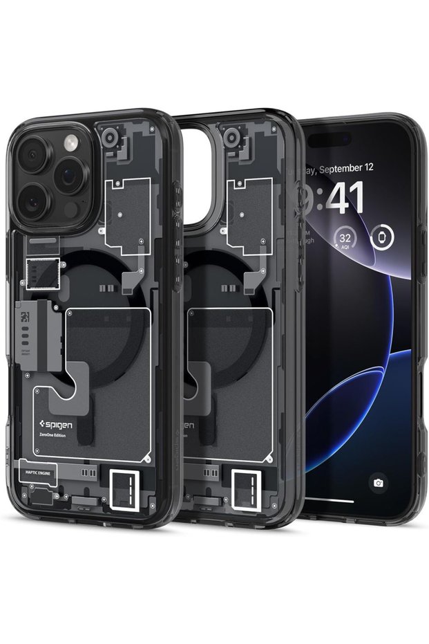Husa pentru iPhone 16 Pro, Spigen, Silicon, Transparent
