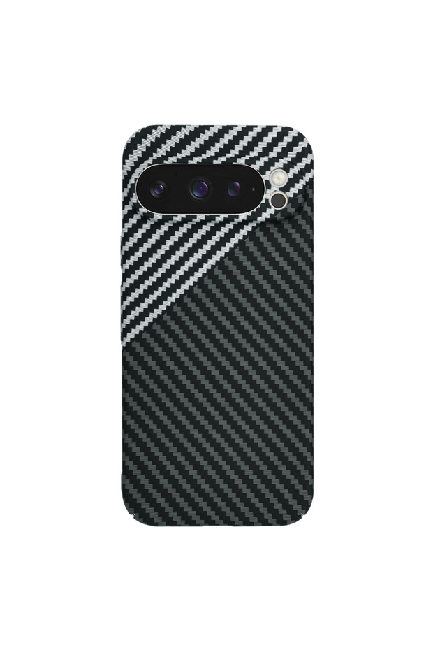 Case for Google Pixel 9 Pro, Techsuit, Polycarbonate, Gray - 3