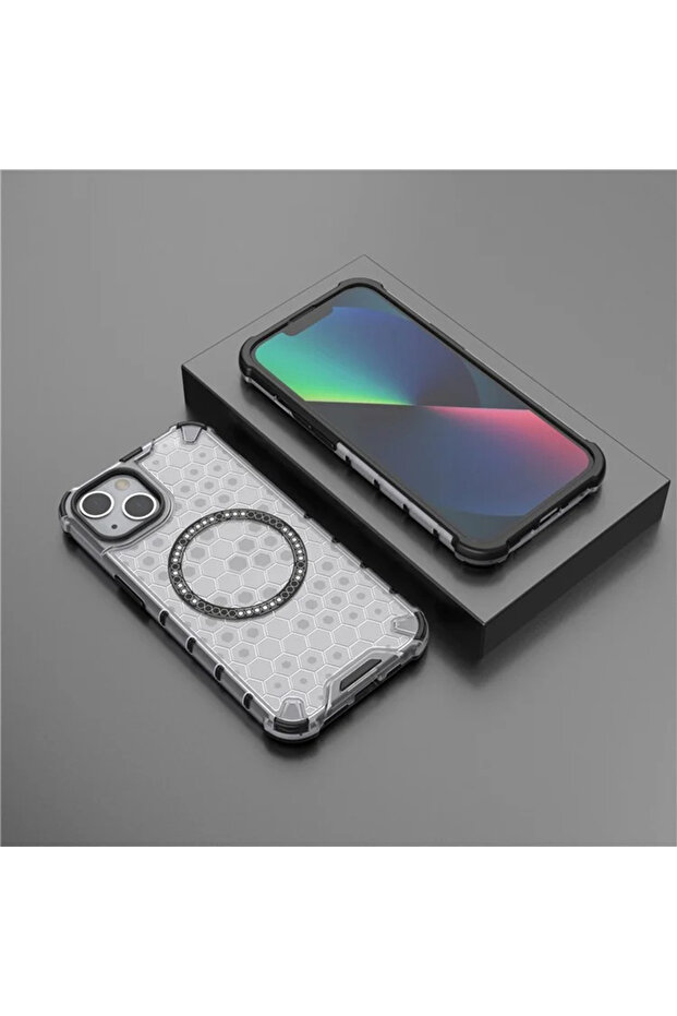 iPhone 14 Case, Techsuit, TPU, White - 6