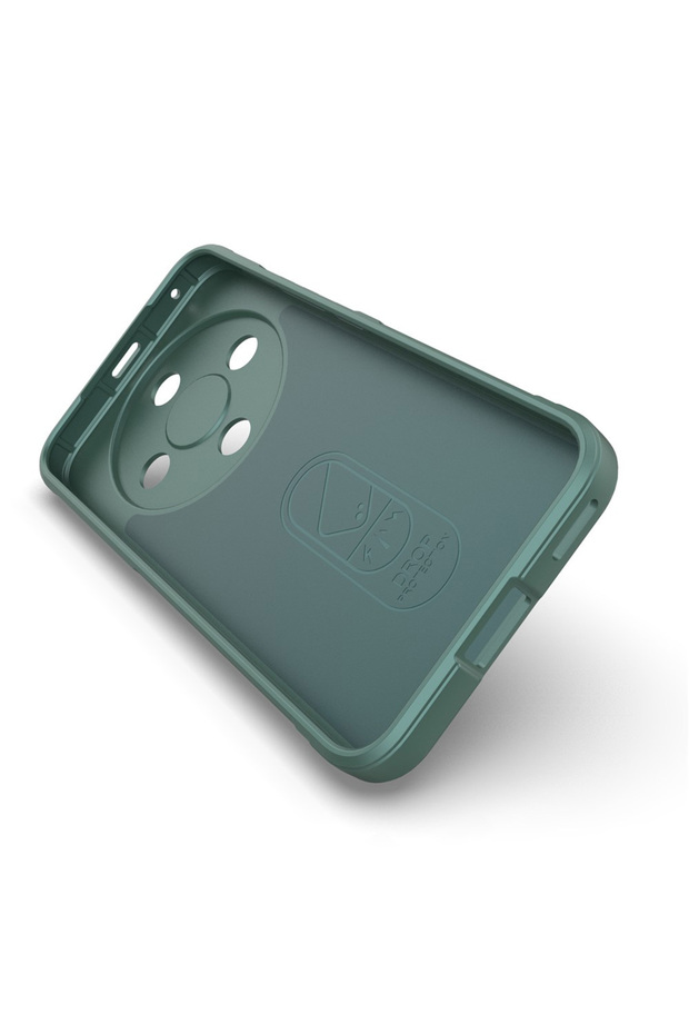Case for Honor Magic8 Lite, Techsuit, TPU, Green - 4