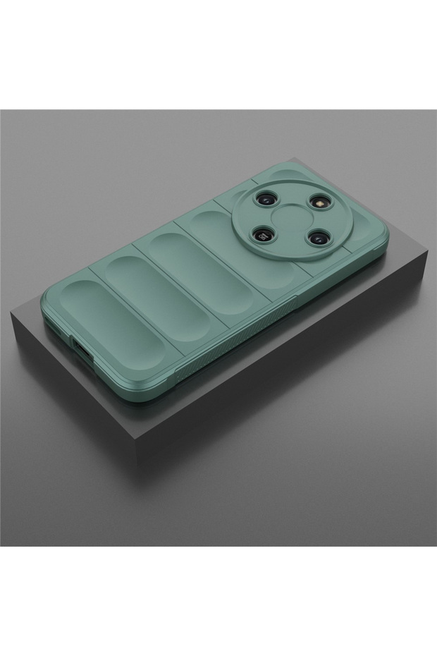 Case for Honor Magic8 Lite, Techsuit, TPU, Green - 6