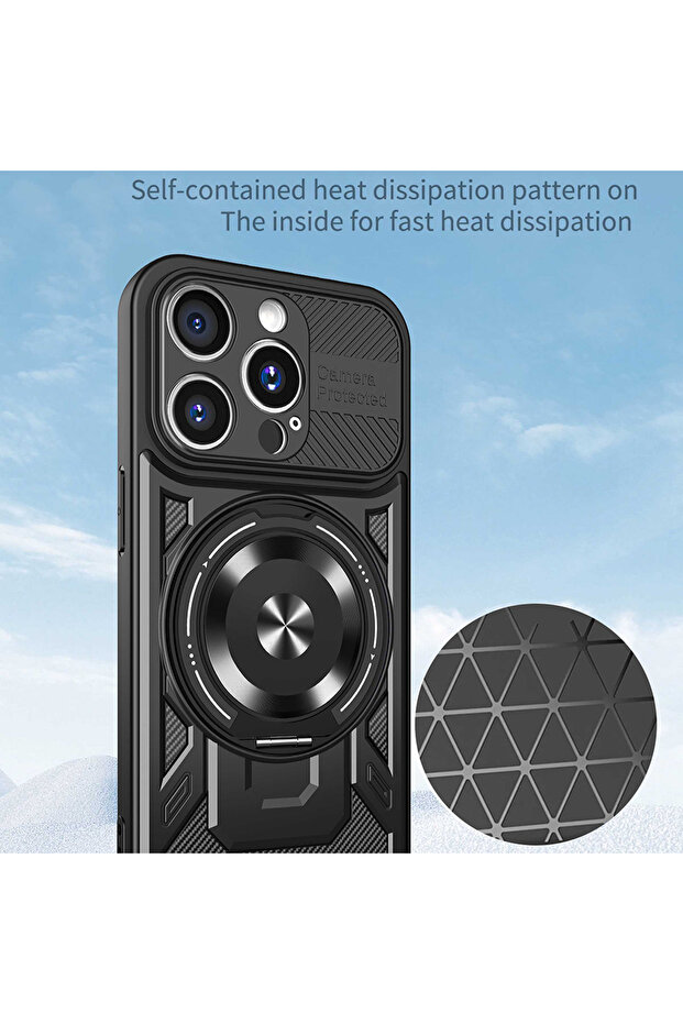 Case for iPhone 15 Pro, Techsuit, TPU, Grey - 4