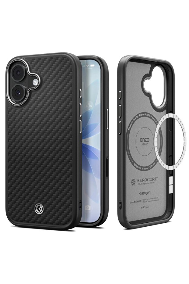 Case for iPhone 17, Spigen, TPU, Black