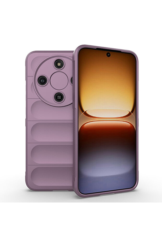 Case for Honor Magic8 Lite, Techsuit, TPU, Purple - 1