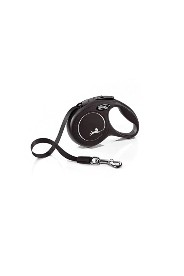 New Classic Automatic Dog Walking Leash 3m (Black) [XS]