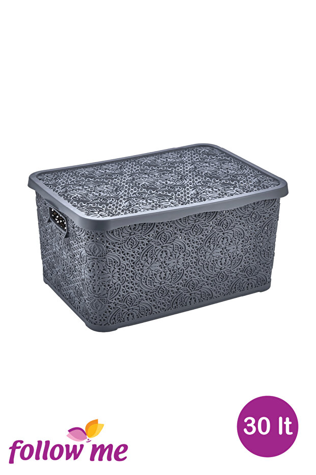 Embroidery Multi-Purpose Box 30Lt (Smoked)