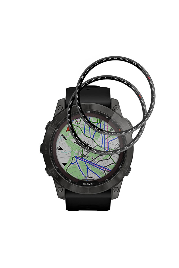 Garmin Watch Case, Techsuit, Plastic, Black - 2