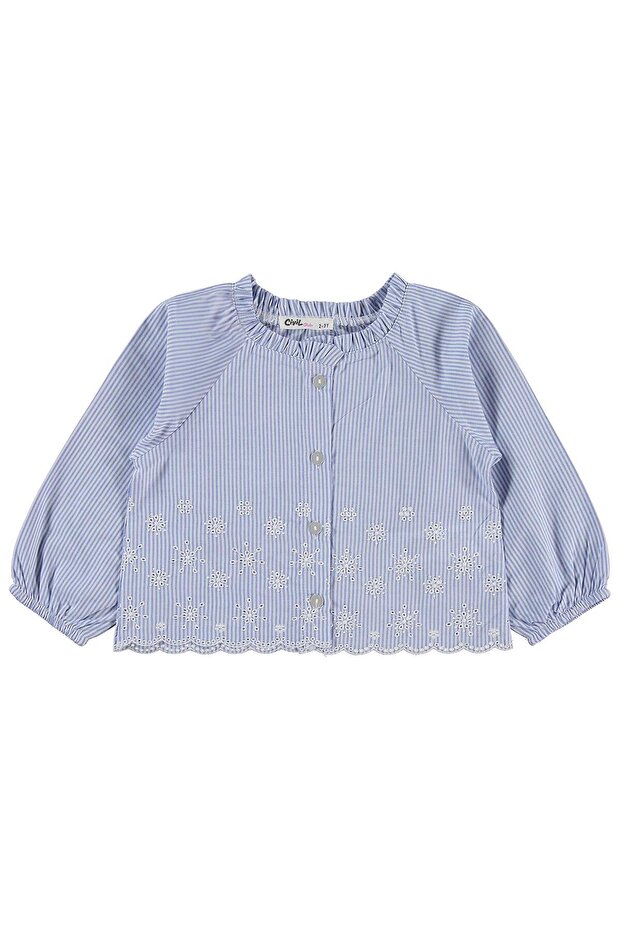 Striped Shirt for 2-5 Years Old - Blue