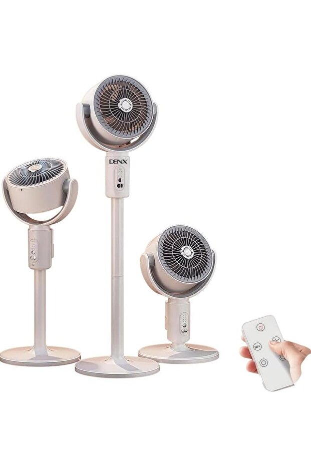 3-in-1 Air Circulation Floor Fan with Remote