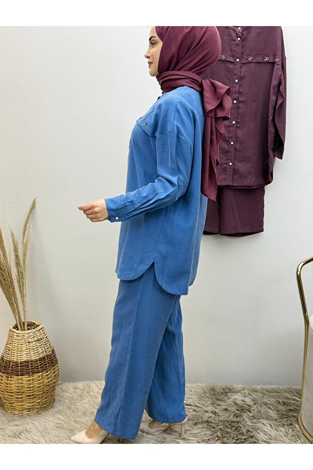 Buttoned double set - 3