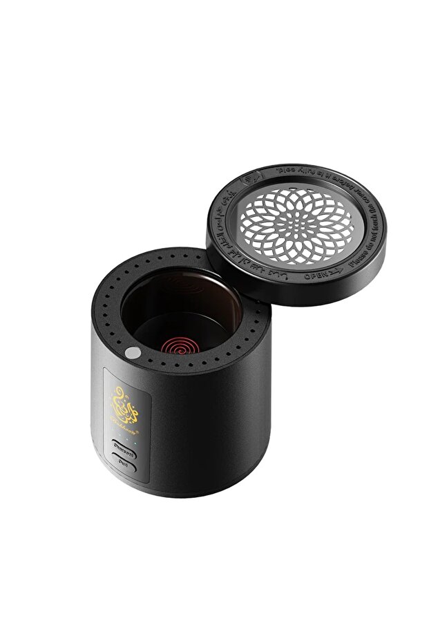 Charcoal and Oud 2 in 1 Electric Bakhoor Burner, Incense Burning Holder Portable Electric Mabkhara