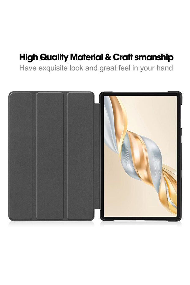 Honor Pad X8 Pro tablet case, Techsuit, Clamshell Case, Gold - 2