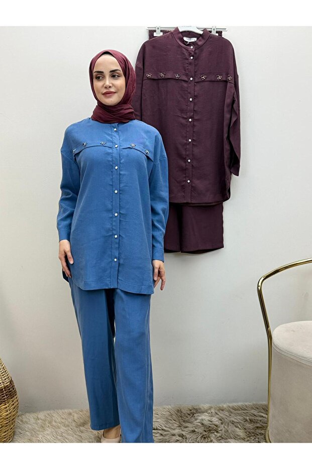Buttoned double set - 1