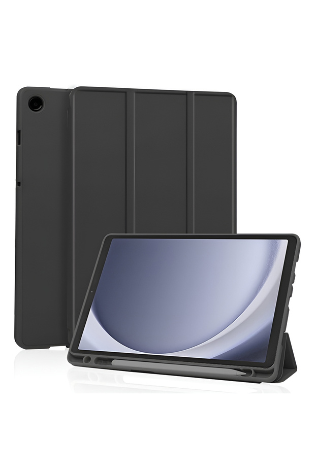 Husa pentru tableta Galaxy Tab A9, Techsuit, Clamshell Case, Black - 1