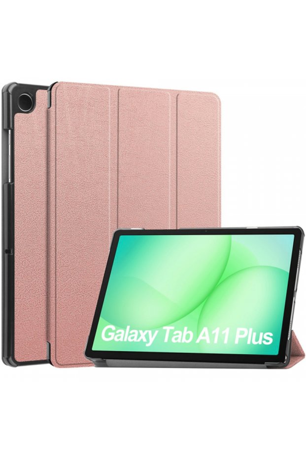 Husa pentru tableta Galaxy Tab A9 Plus, Techsuit, Clamshell Case, Pink