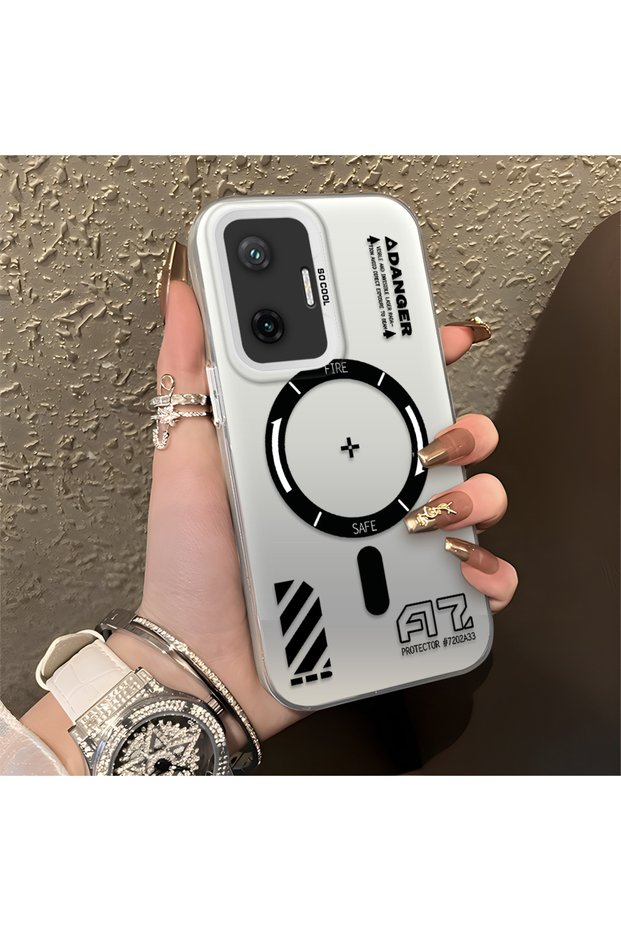 Poco F7 5g Compatible Silicone Edge Hard Back Anti-Fall Phone Case Creative Patterned
