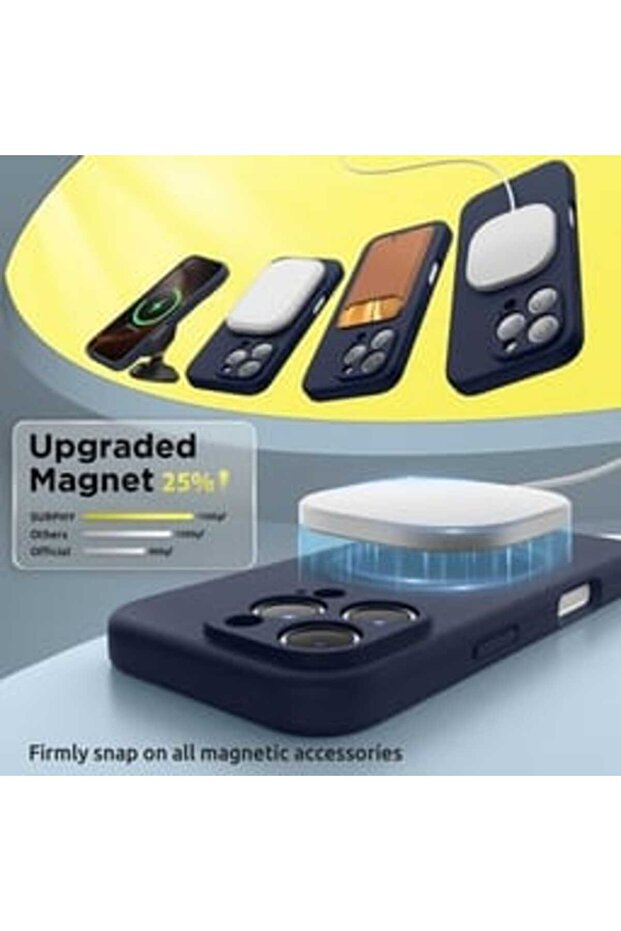 iPhone 16 Pro Magsafe Silicon Case - 6