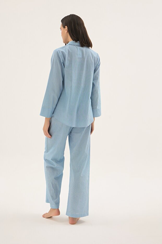 17544 Women's Buttoned Pajama Set - 4