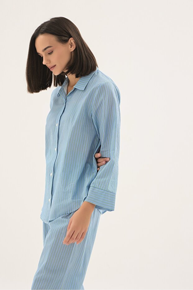 17544 Women's Buttoned Pajama Set - 3
