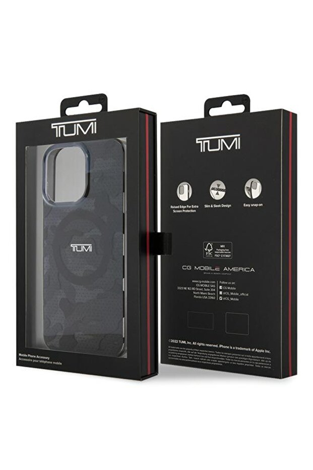 TUHMP15XDLCAG iPhone 15 Pro Max 6.7" gray/grey hardcase Camo Print MagSafe - 8