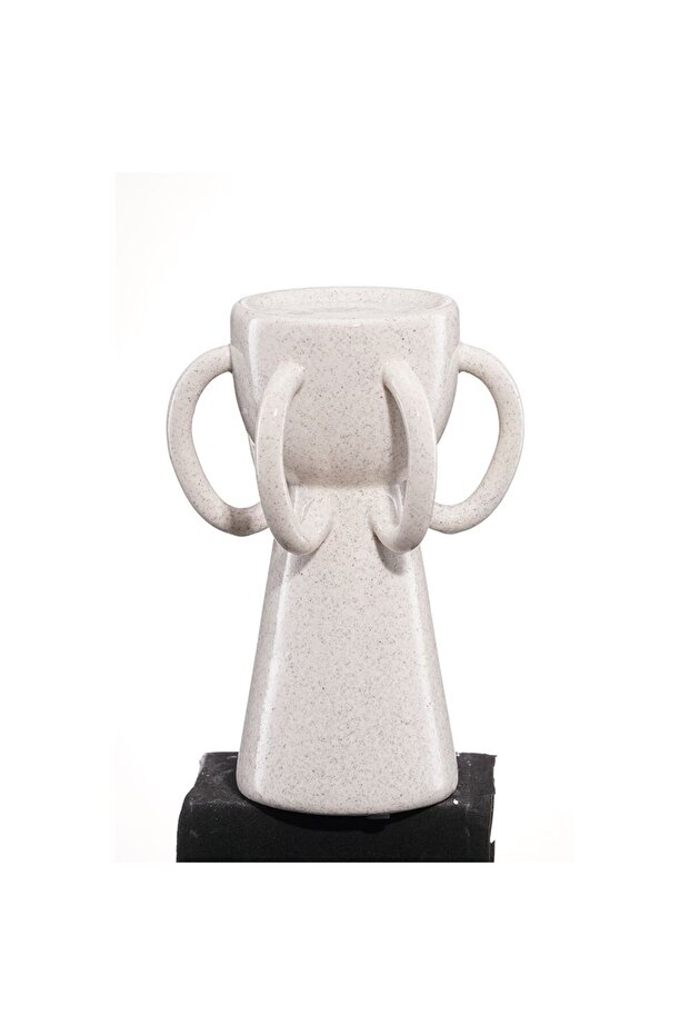Cerelia Loop Candle Holder 14.7X14.7X20.8Cm -White