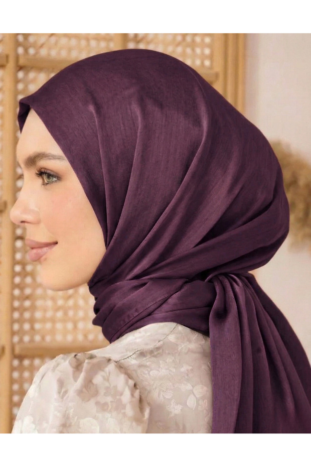 Women's Hijab Shawl Janjan Shawl Shiny Non-Slip Lightweight Stylish Hijab Shawl