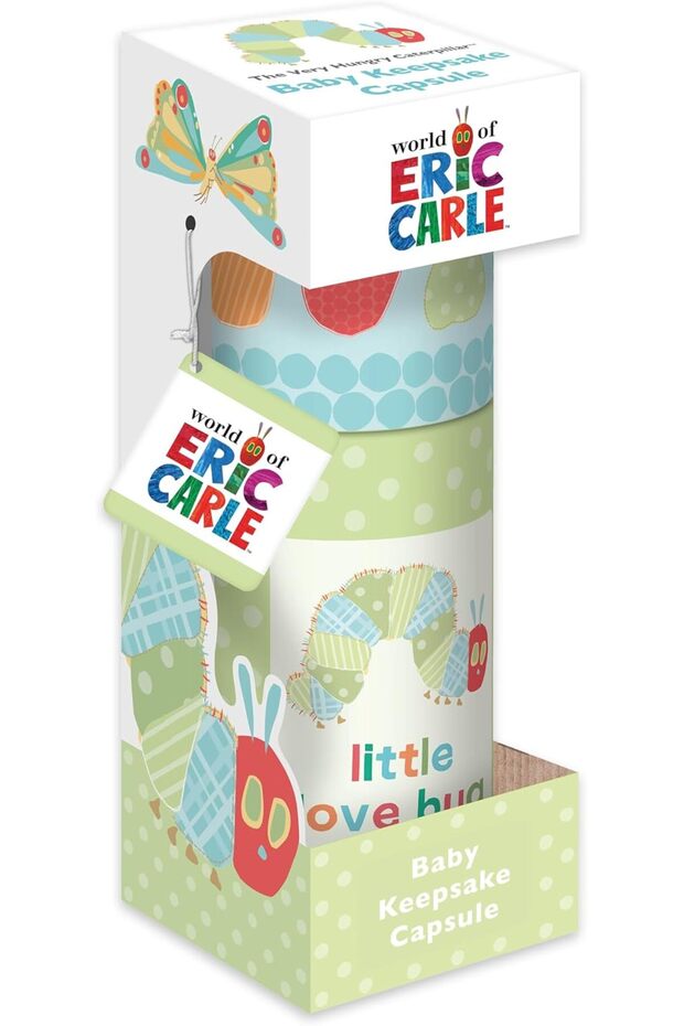Baby Keepsake Capsule Tube - Eric Carle