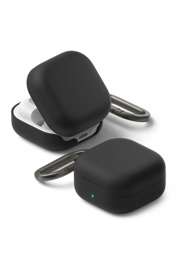 Headphone case, Samsung, Plastic, Black