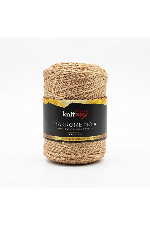 No:4 Polyester Macrame 200 Gr 215 Mt - 1