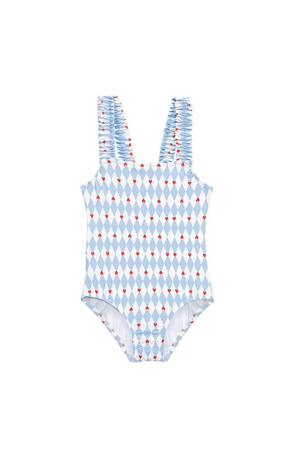Girl's Uv Protection Swimsuit