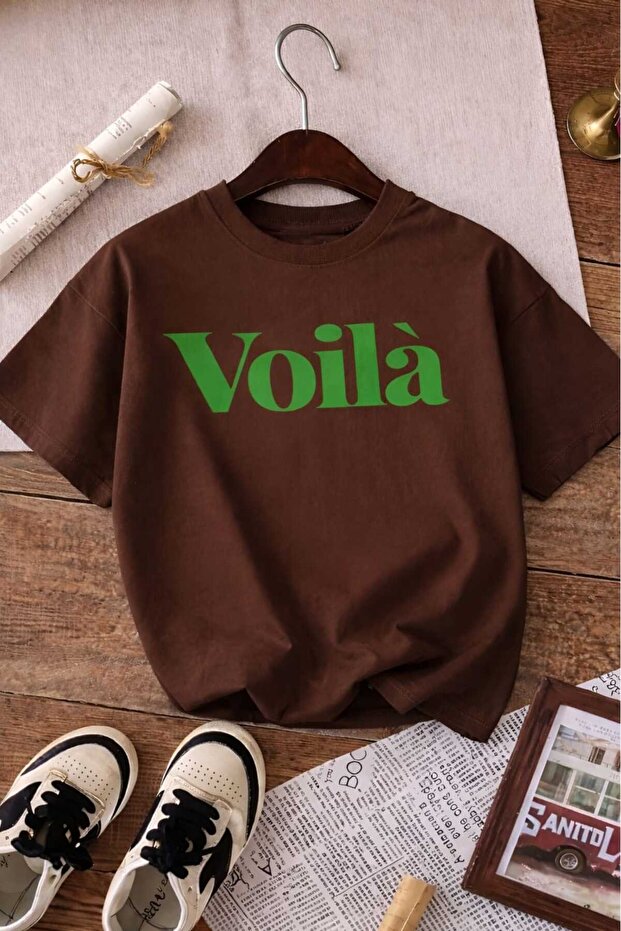 Viola Printed Unisex Children's T-Shirt 6Gh2