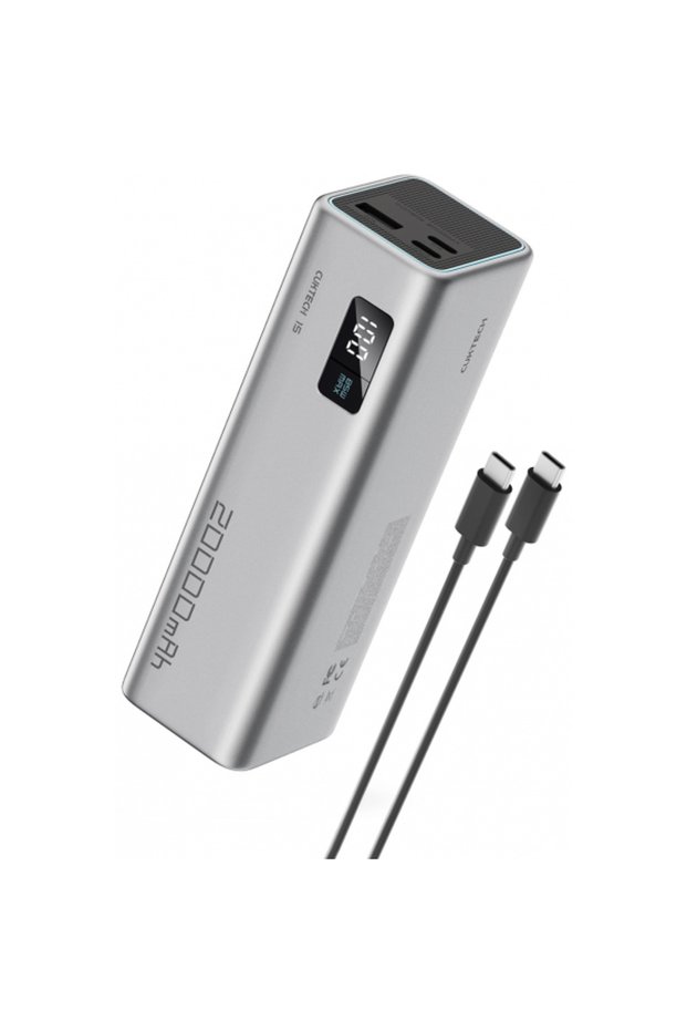 External battery, Cuktech, 20000mAh, 100W, Gray