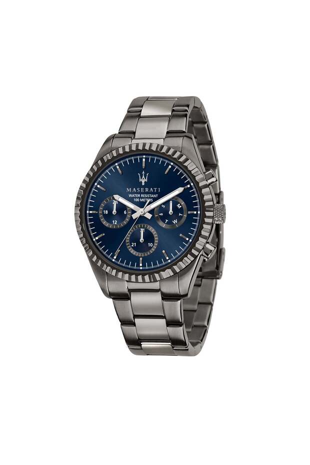 COMPETIZIONE 43MM MLT. BLUE DIAL BR GUN