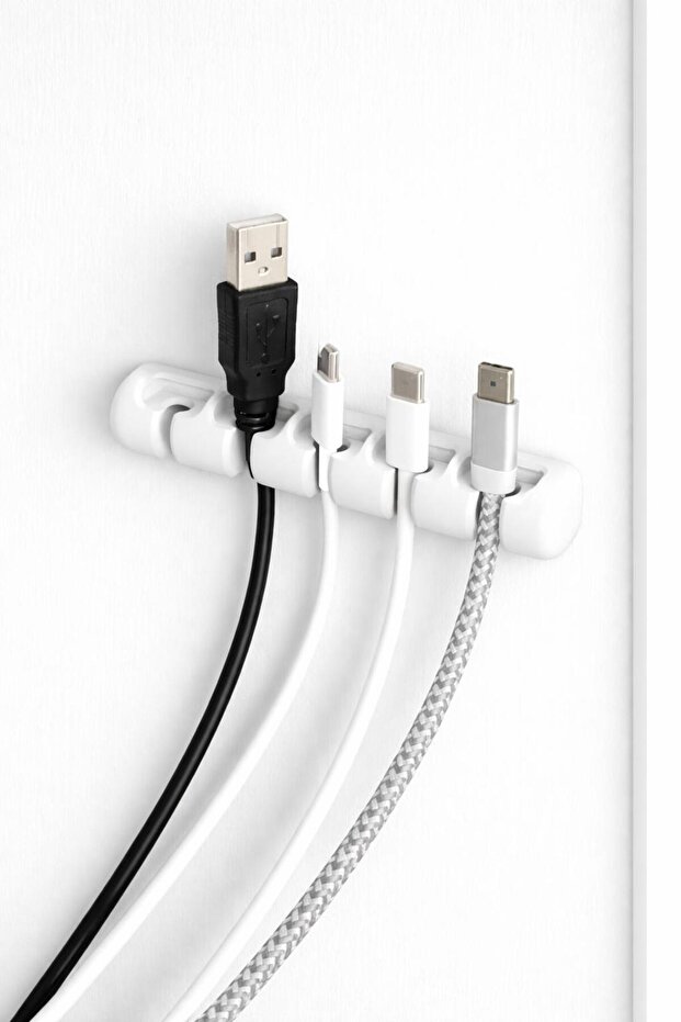 Cable Organizer 1 Piece under Desk Cable Organizer Hider Storage Box Home Office Organizer