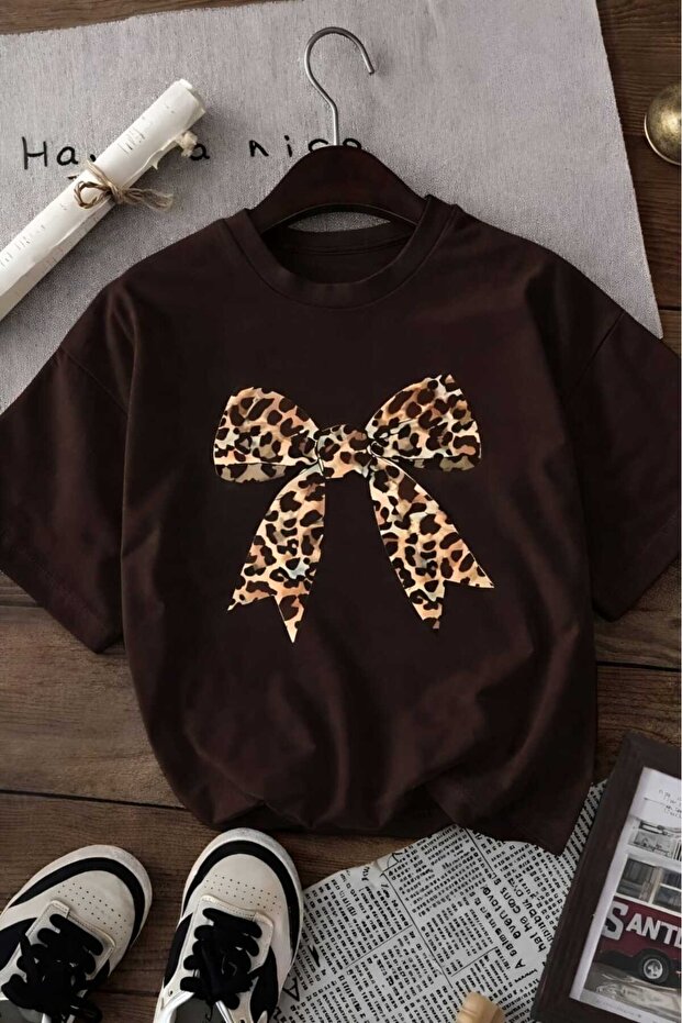 Ribbon Printed Unisex Children's T-Shirt 8Gh1