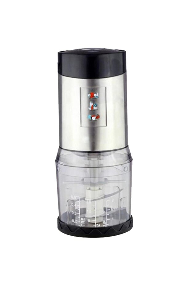 Electric Food Chopper 500ml 3 Blade Mini Grinder One Touch Vegetable Meat Kitchen Processor