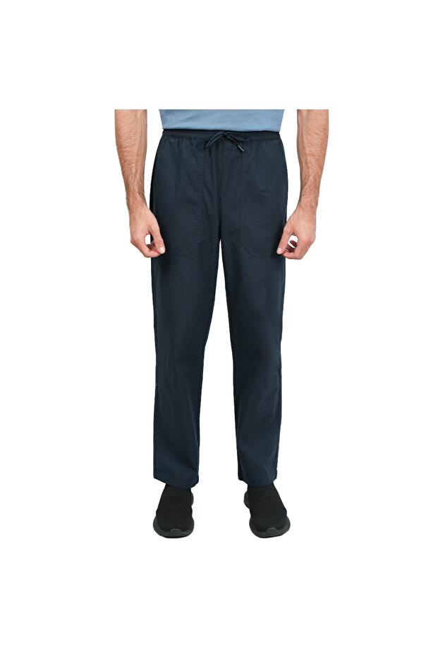 Men’s Regular Fit Ripstop Pants with Elastic Waist