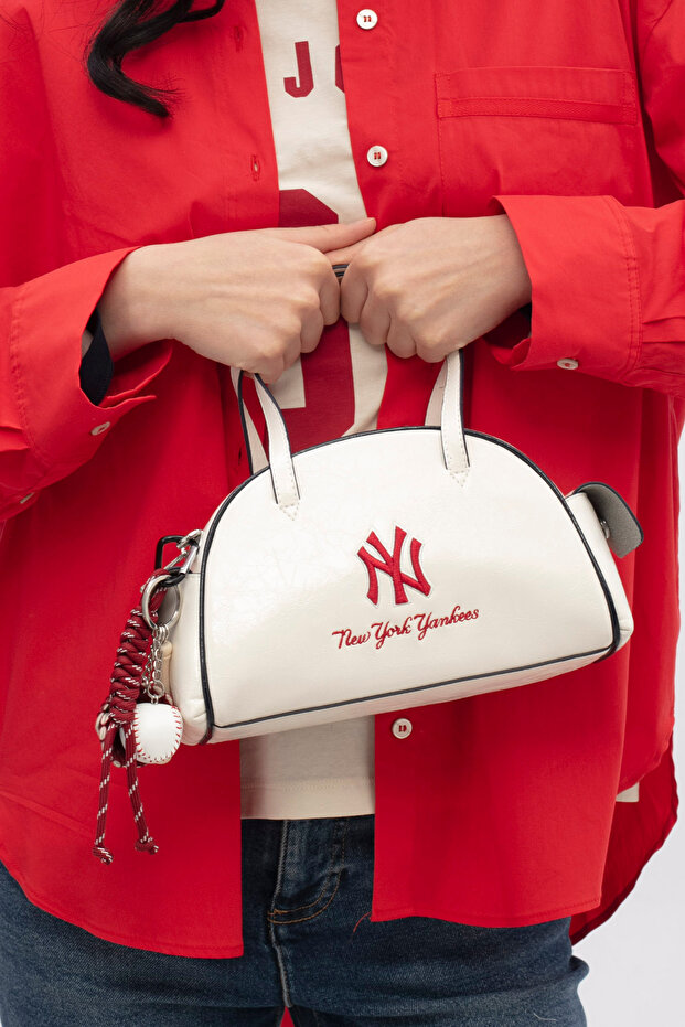 New York Yankees Women's Handbag White-Red Mlb019