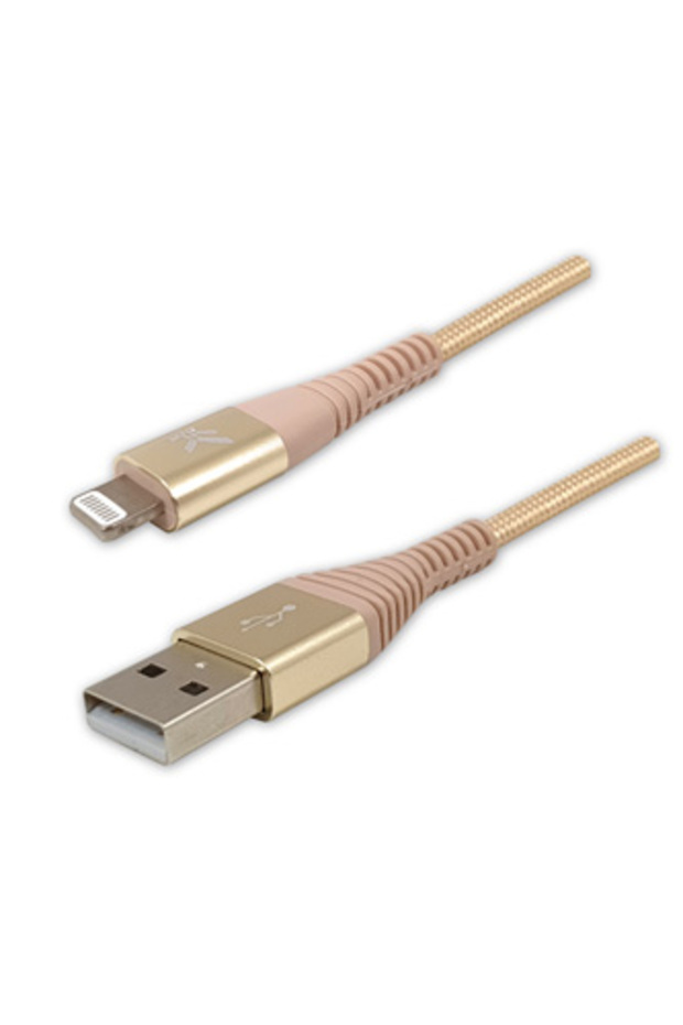 Cablu USB USB-A - Lightning 1 m Auriu - 1