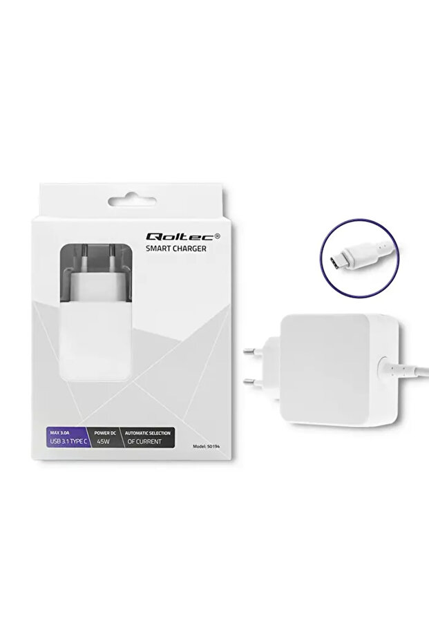 45W USB-C alb - 4