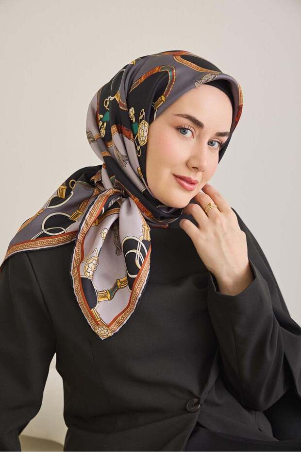 وشاح تويل حرير 11500-11