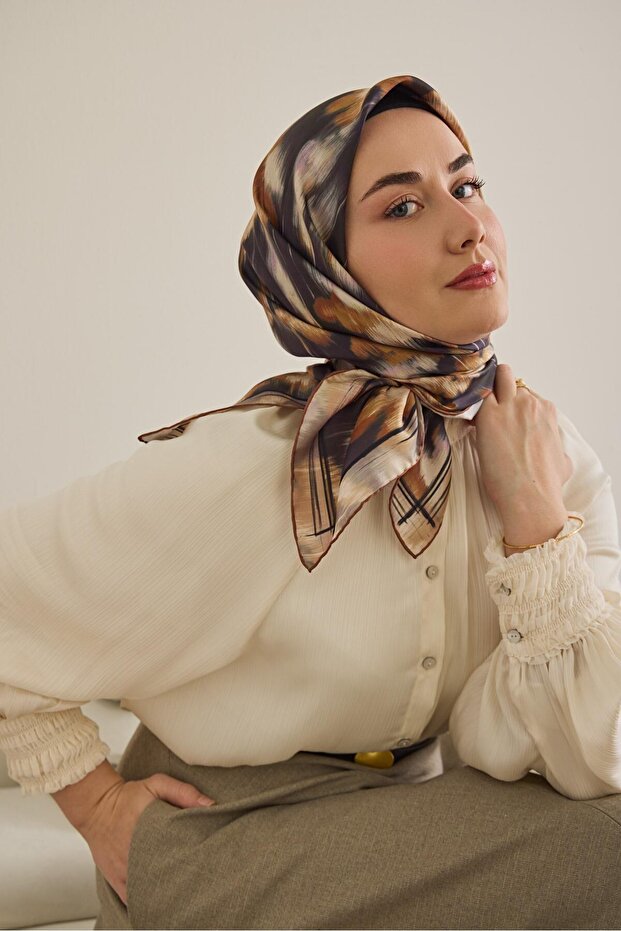 وشاح تويل حرير 11502-10